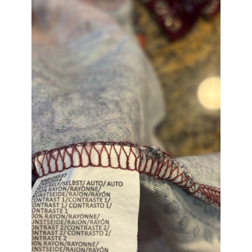 Anthropologie Tiny Patchwork Print Shirtdress Shi… - image 8